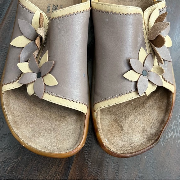 Tatami men’s made in Germany slide sandals size women’s 8 solid heavy sandals - Picture 3 of 8